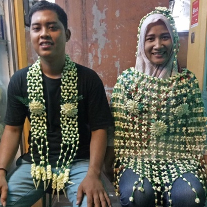 Melati Siraman / Siraman Lesti / Melati Imitasi untuk Dekorasi Siraman Pengantin Adat Jawa