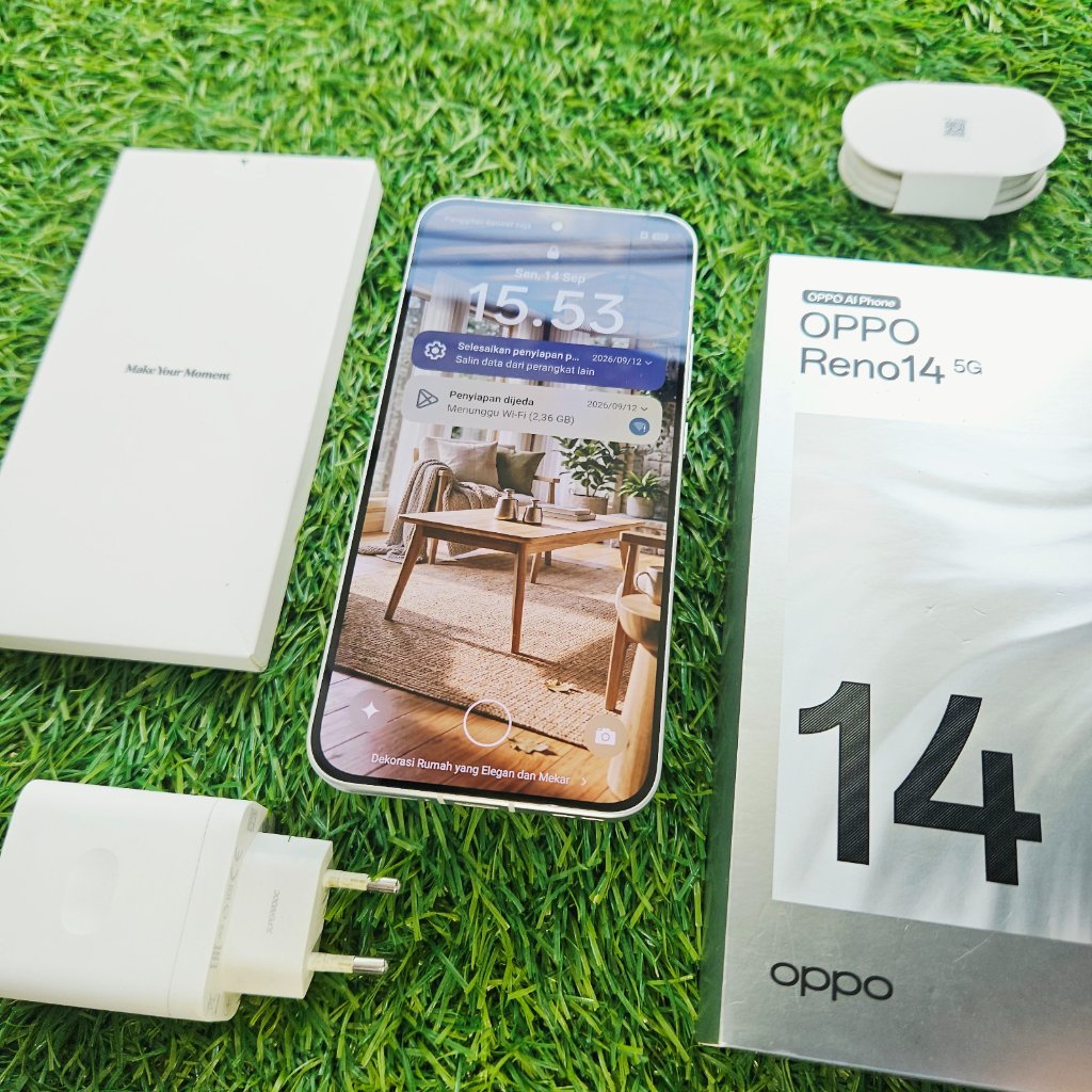 OPPO RENO 14 5G SECOND 12/256GB HP SECOND HP SEKEN HP BEKAS HP MURAH