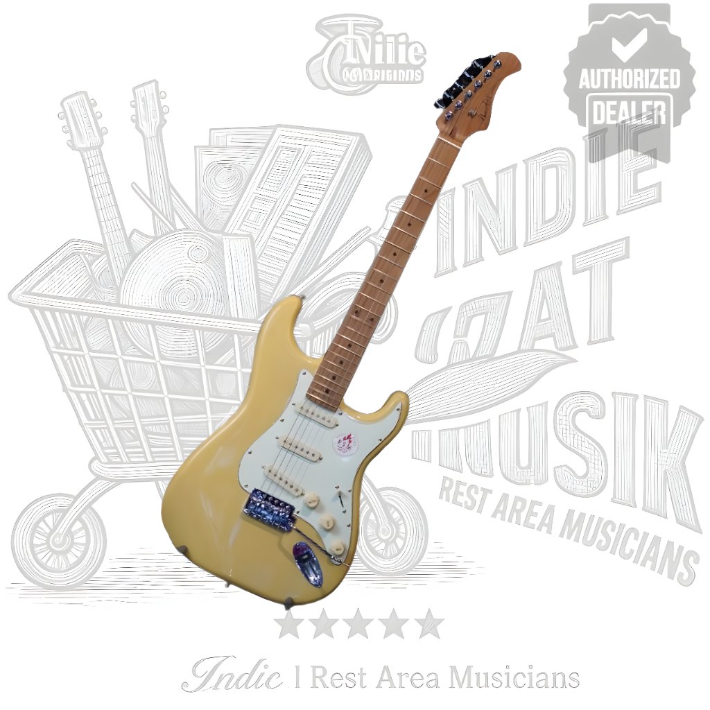 Gitar Elektrik Bacchus BST 2RSM M Blonde Burst