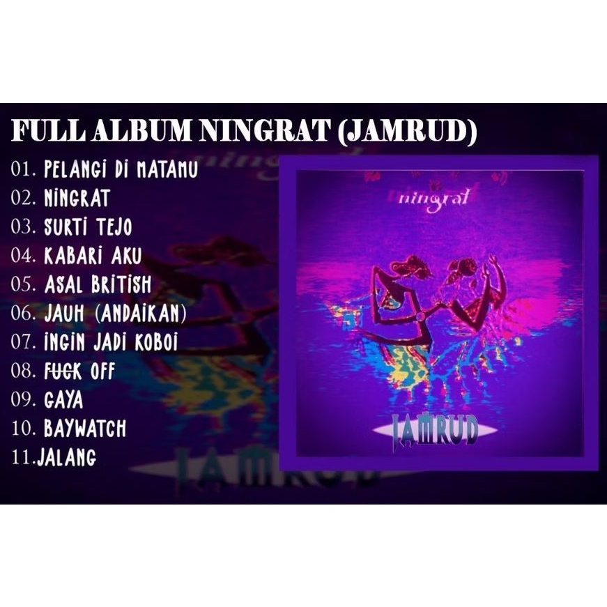 LAGU CD JAMRUD NINGRAT ALBUM 2000AN - KASET CD JAMRUD MP3 - LAGU JAMRUD ALBUM 2000AN