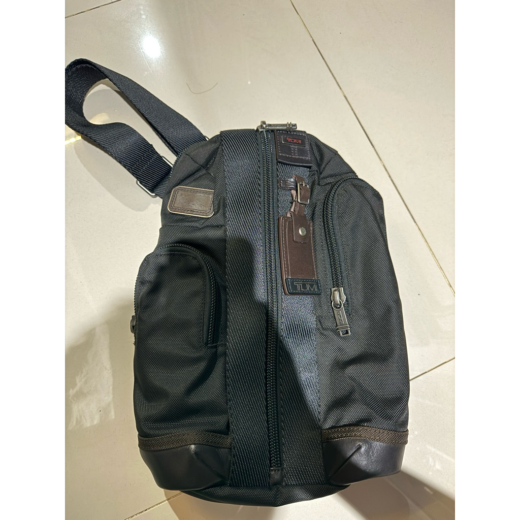 Tas Tumi Alpha Bravo Monterey Sling Bag Hickory Original (Tembus Web)