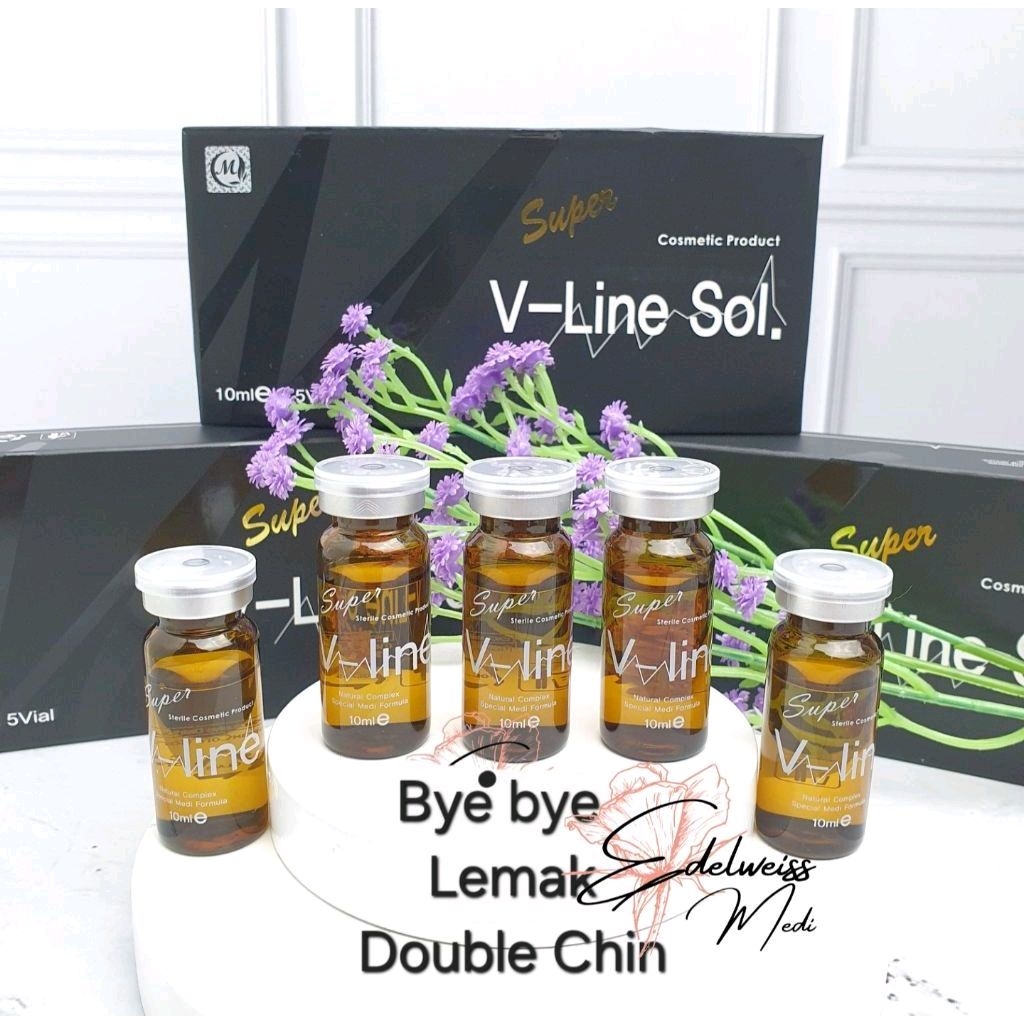 Meso Slim - Super V-Line Solusi lemak Wajah
