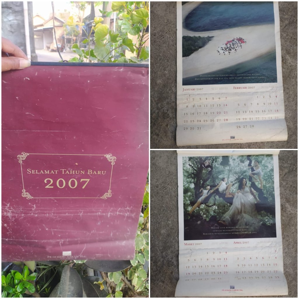 [ LENGKAP ] KOLEKSI KALENDER DINDING JADUL TAHUN 2007