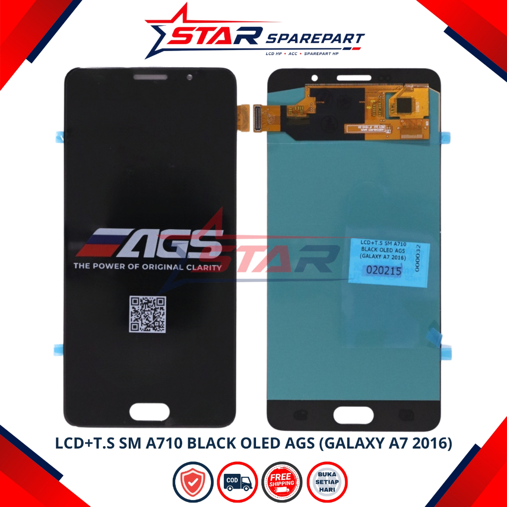 LCD TOUCHSCREEN SAMSUNG A710 / A7 2016