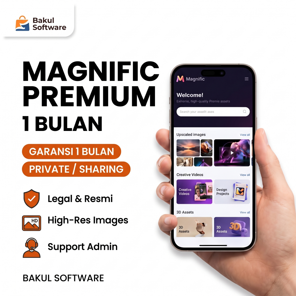 Magnific (freepiikk) 1 bulan premium