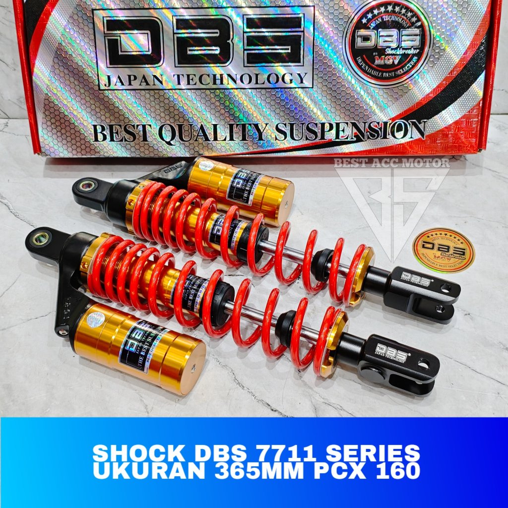 SHOCK DBS 365MM G PLUS 7711 PCX 160 365MM SHOCK BELAKANG TABUNG ATAS