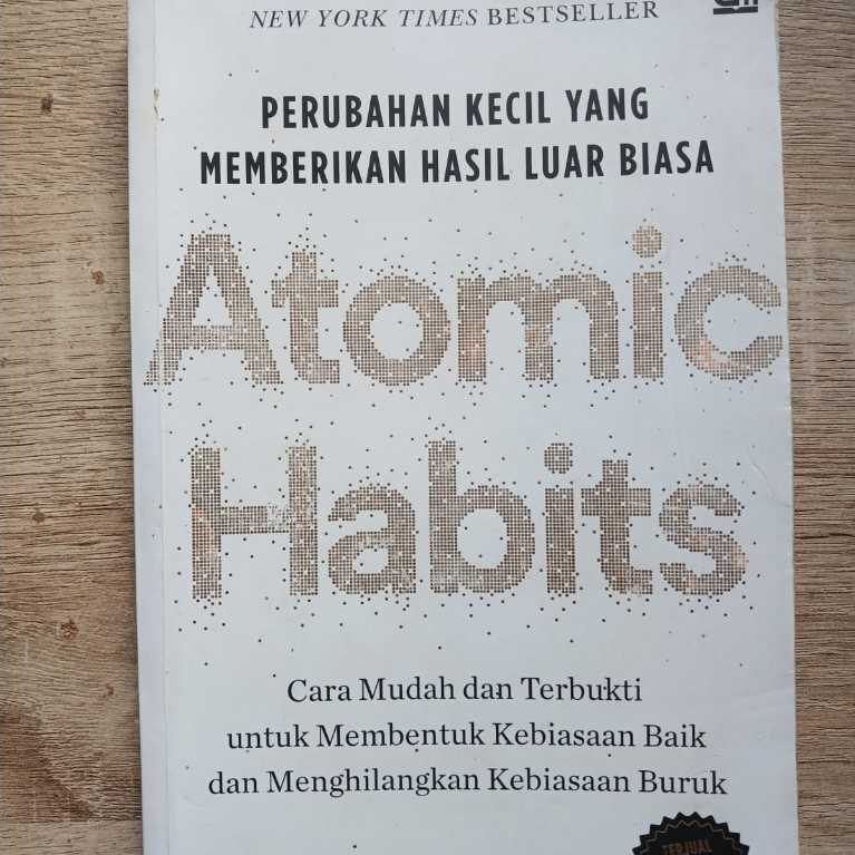 [Preloved] JAMES CLEAR - Atomic Habits Bahasa Indonesia