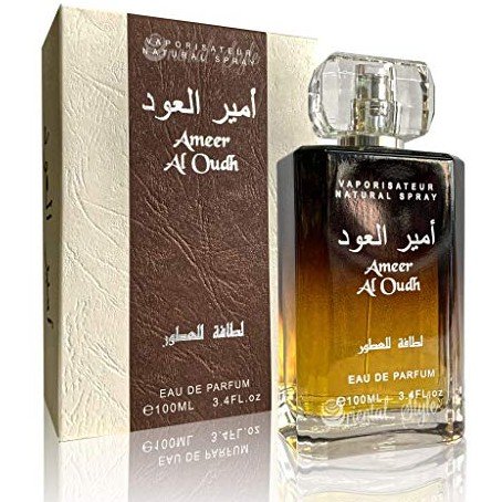 Lattafa Ameer Al Oudh 100 Ml Minyak Wangi Intense Men Scent Perfume