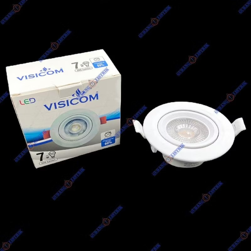 Led Panel Downlight Led Tanam Inbow IB 7 Watt 3.5 inch VISICOM GARANSI 1