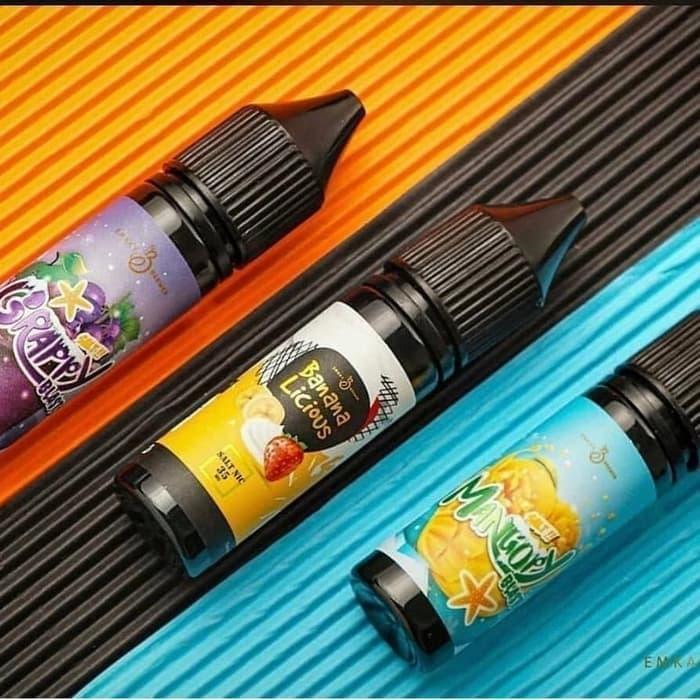 Salt BANANALICIOUS 35MG 15ML LICIUS Banana Licious Grappy Mangopy CMW