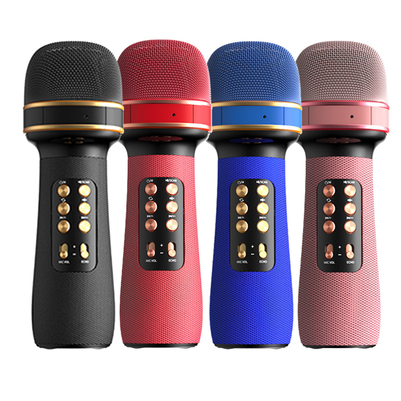 Microphone Original WS-898 Mikrofon Genggam Bluetooth Karaoke Nirkabel Speaker