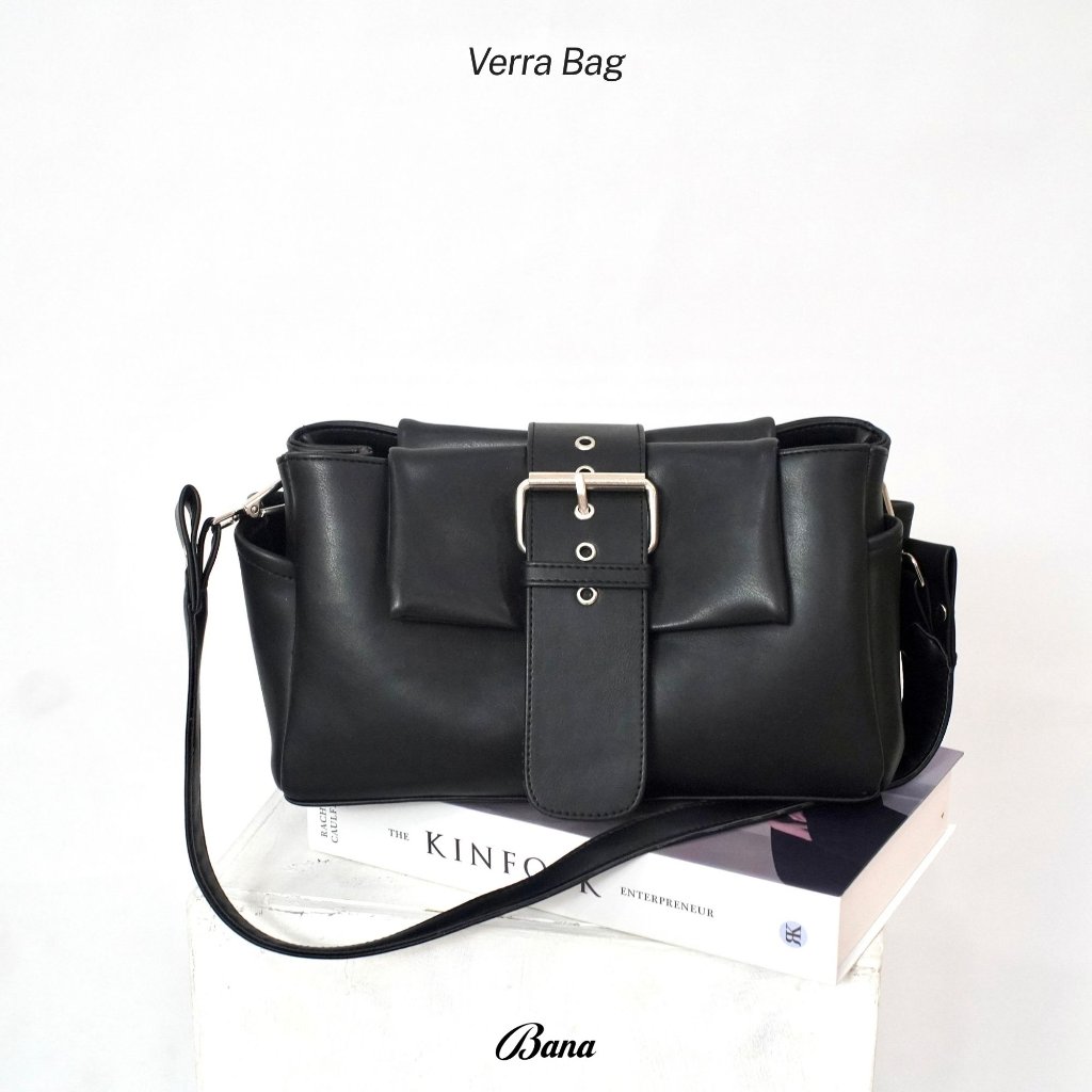 BANA - VERRA BAG - Tas Bahu Wanita - East West Bag - Tas Terbaru 2026 - Shoulder Bag Wanita - Leathe