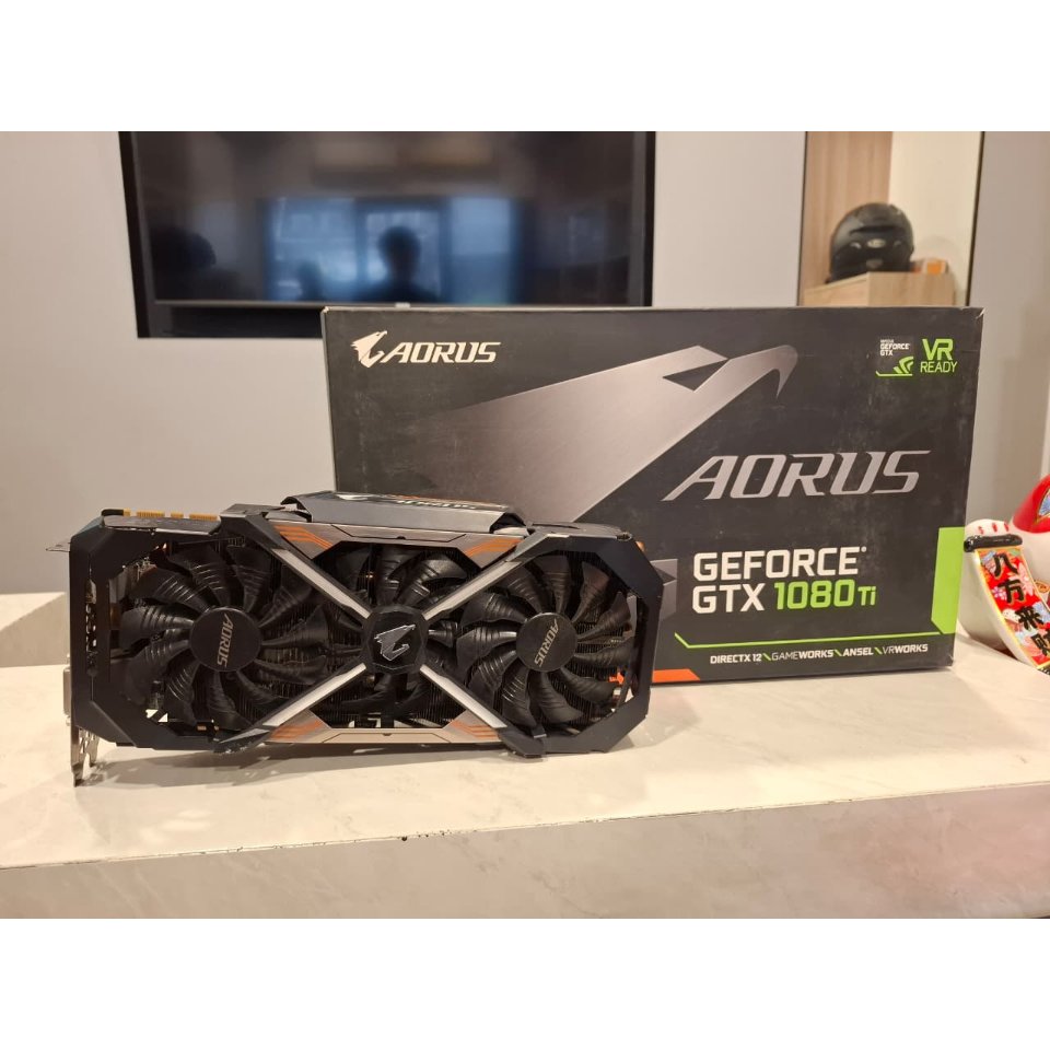 VGA Gigabyte AORUS GeForce GTX 1080 Ti / 1080Ti 11GB GDDR5X - Second 2ND