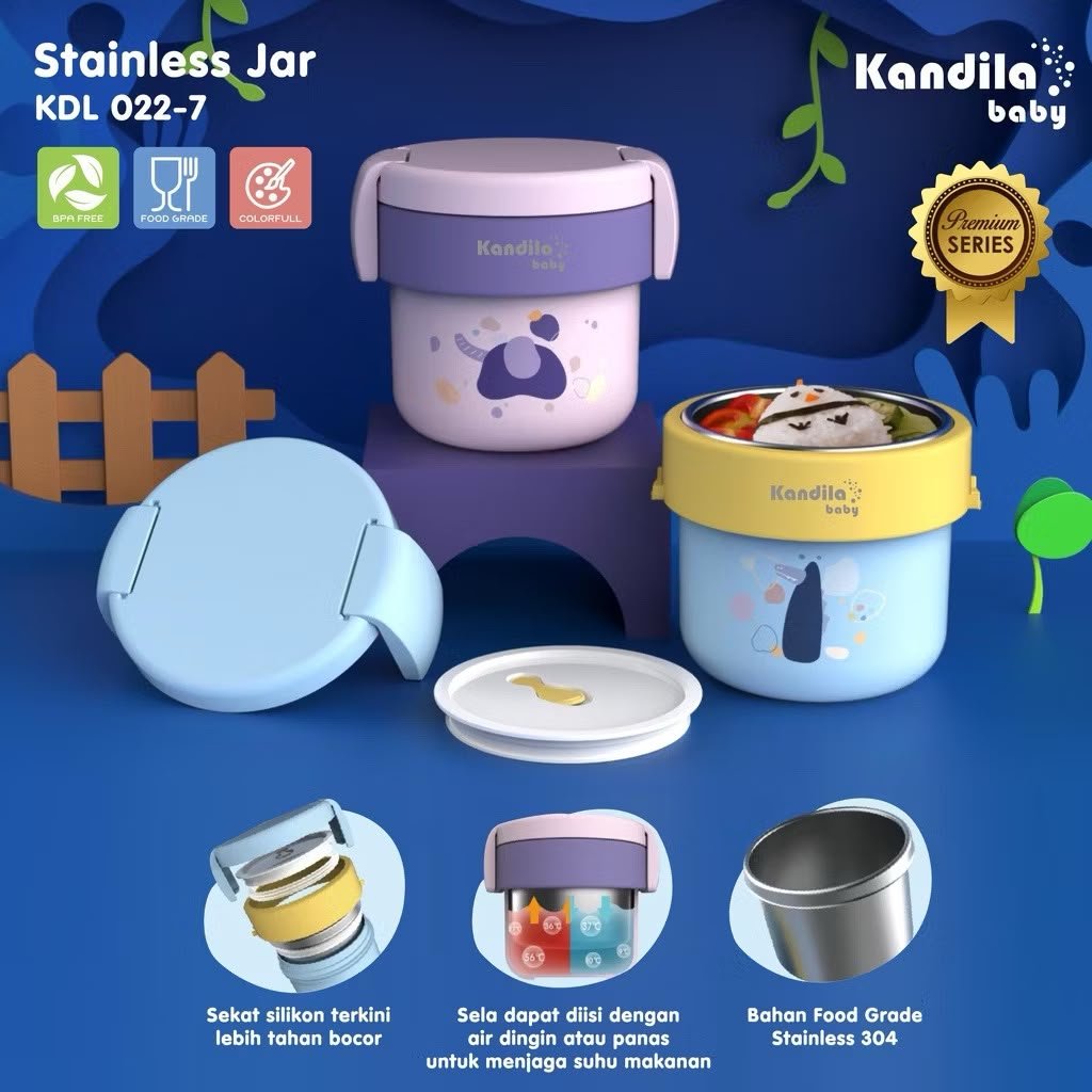 STAINLESS JAR 450ML KDL 022-7