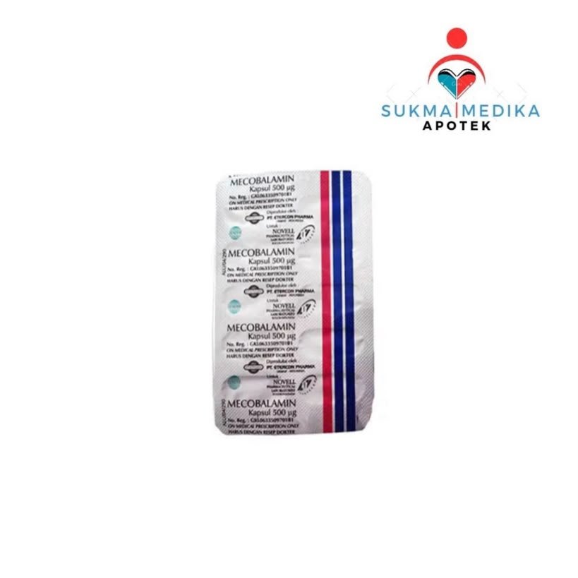 MECOBALAMIN00 500 MG NOVELL STRIP ISI 10 KAPSUL