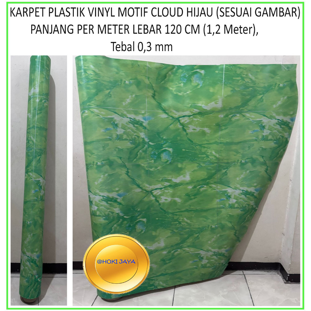 PER METER Karpet Lantai Plastik Vinyl METERAN BERBAGAI MOTIF (METERAN)