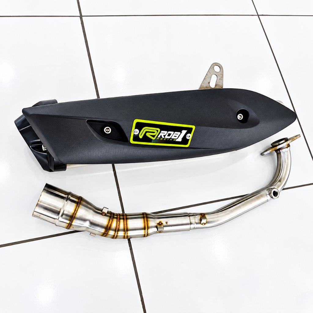 Knalpot Racing fullsistem ROB1 Nmax Aerox Vario PCX Lexi ADV