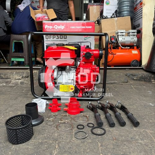 MESIN POMPA PEMADAM PRO QUIP 25 HP QX-500 TEKANAN TINGGI/ POMPA PEMDAM PROQUIP QFP300 PROQUIP POMPA 