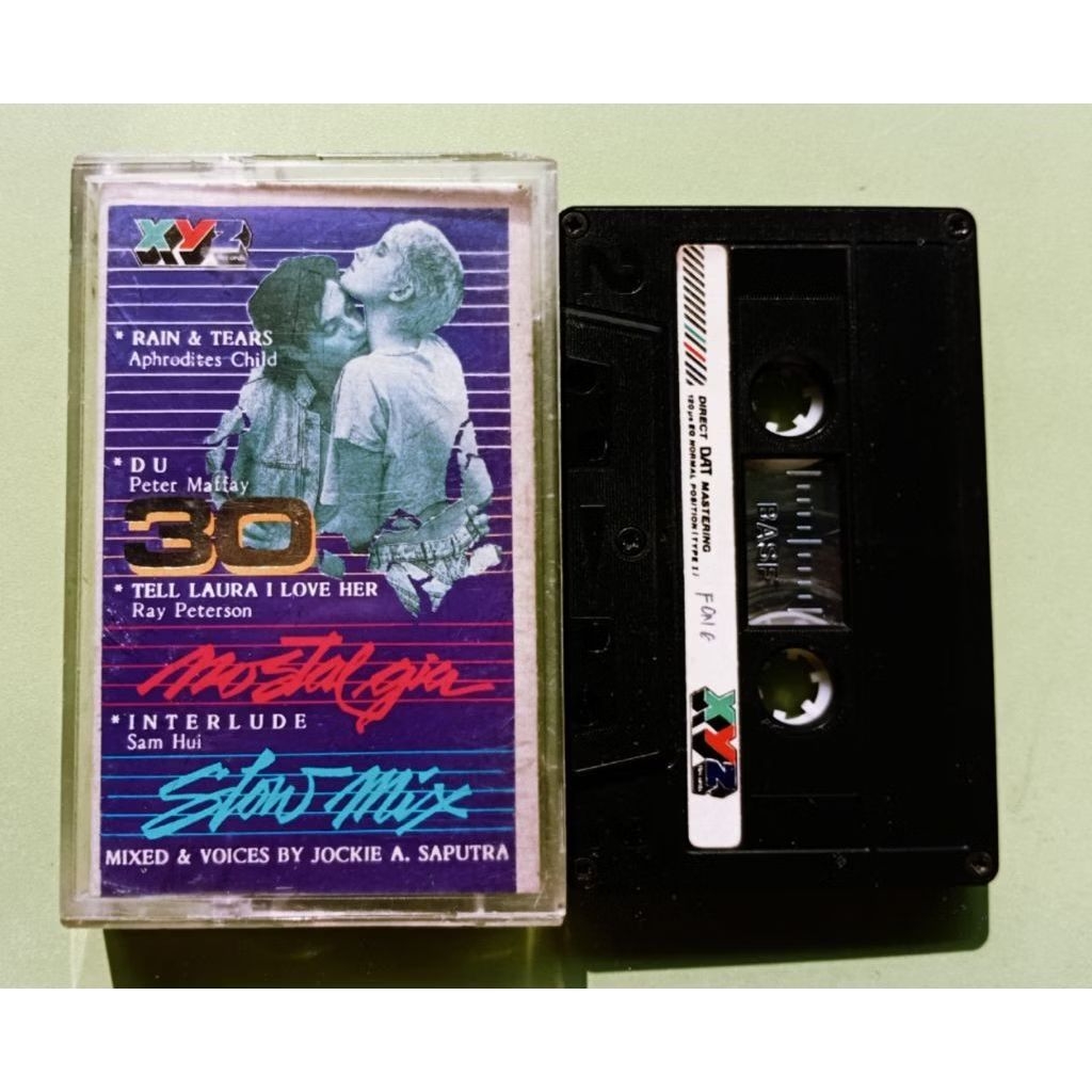 Kaset pita : 30 Nostalgia Slow Mix.