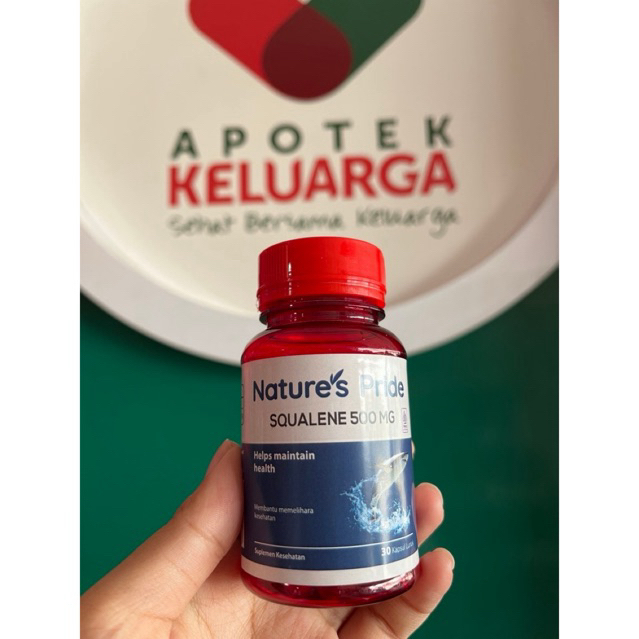 Nature's Pride SQUALENE 500mg Softgel