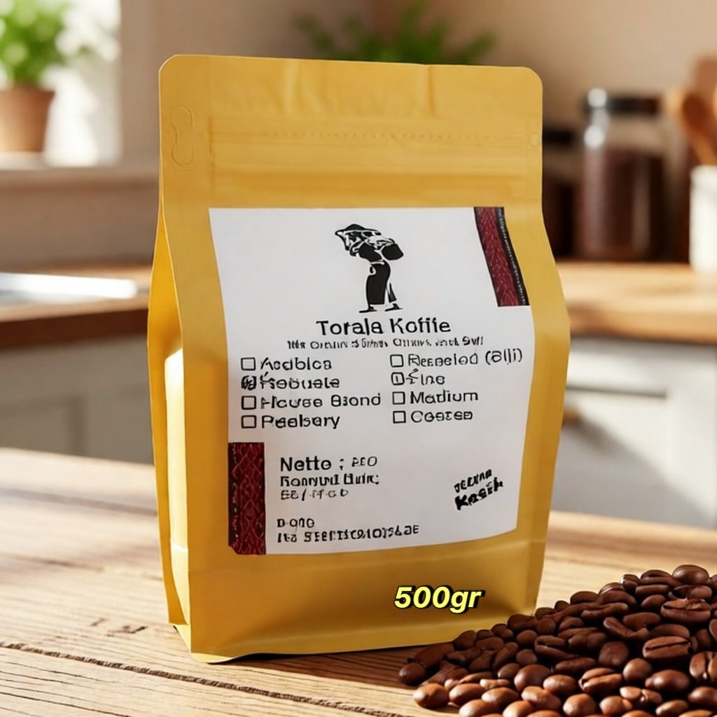 Kopi Robusta Toraja Asli Biji Kopi Robusta Bubuk Toraja 500gr