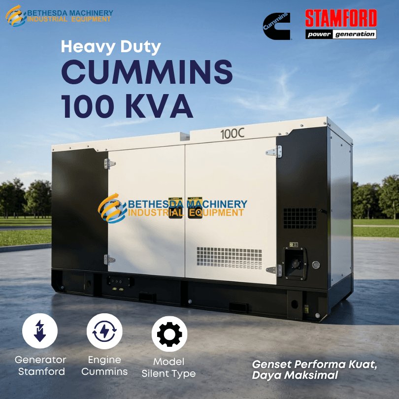 Genset 100 Kva Cummins Alternator Stamford