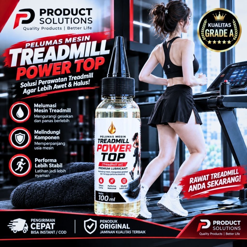 Minyak Pelumas Treadmill Lubricant Silicone Oil Silikon Alat Olahraga Gym Fitness Sepeda Statis Home