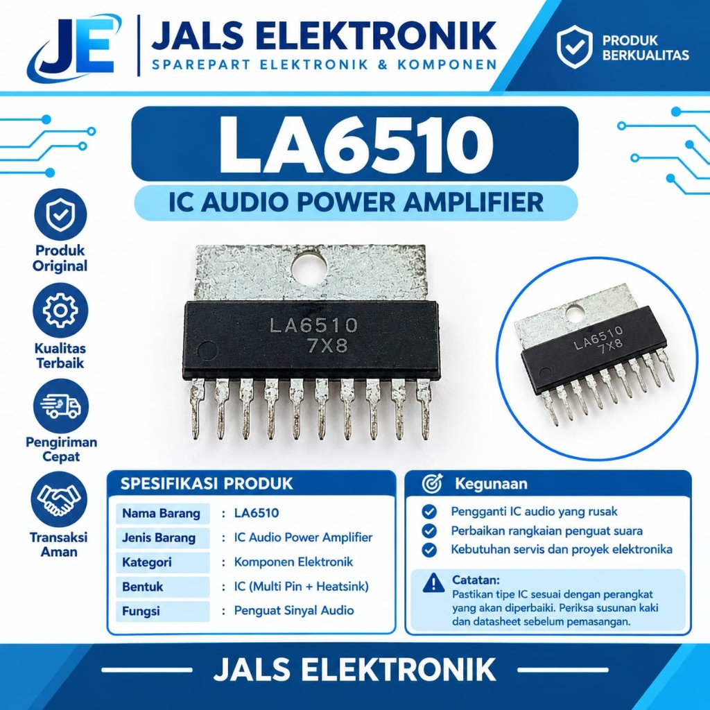 IC LA6510 – IC Audio Power Amplifier
