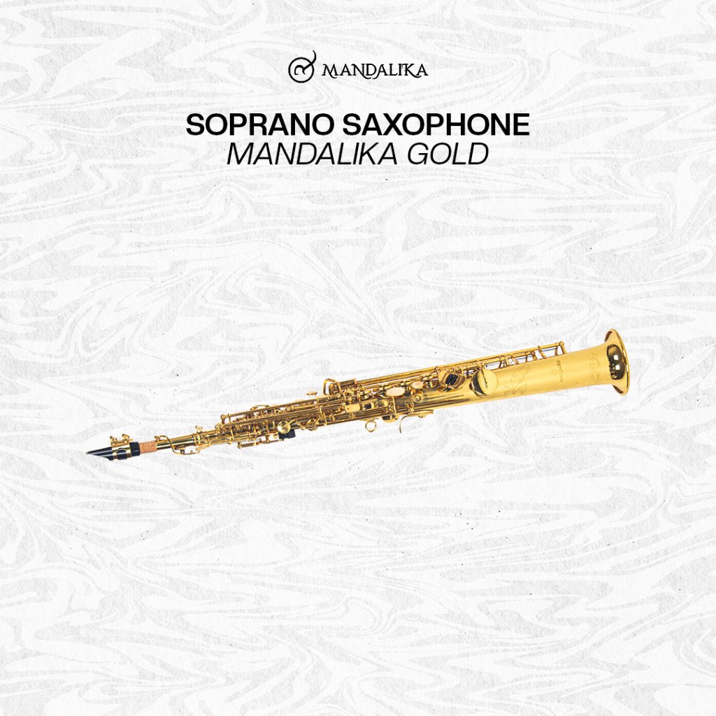 Saxophone Soprano Mandalika Gold Include Hardcase Original
