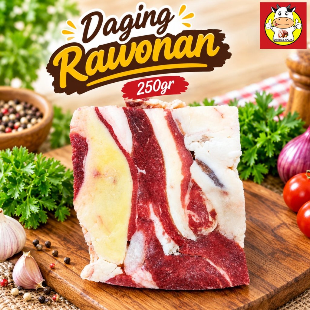 FROZEN FOOD DAGING RAWONAN TETELAN DAGING SAPI - DISASS JOGJA