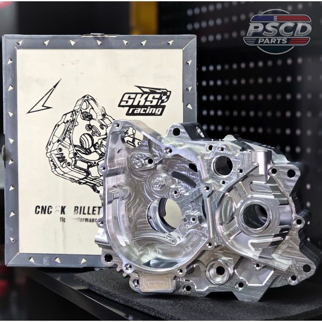 Crankcase Billet CNC KPH 125/Wave 125 SPS Racing