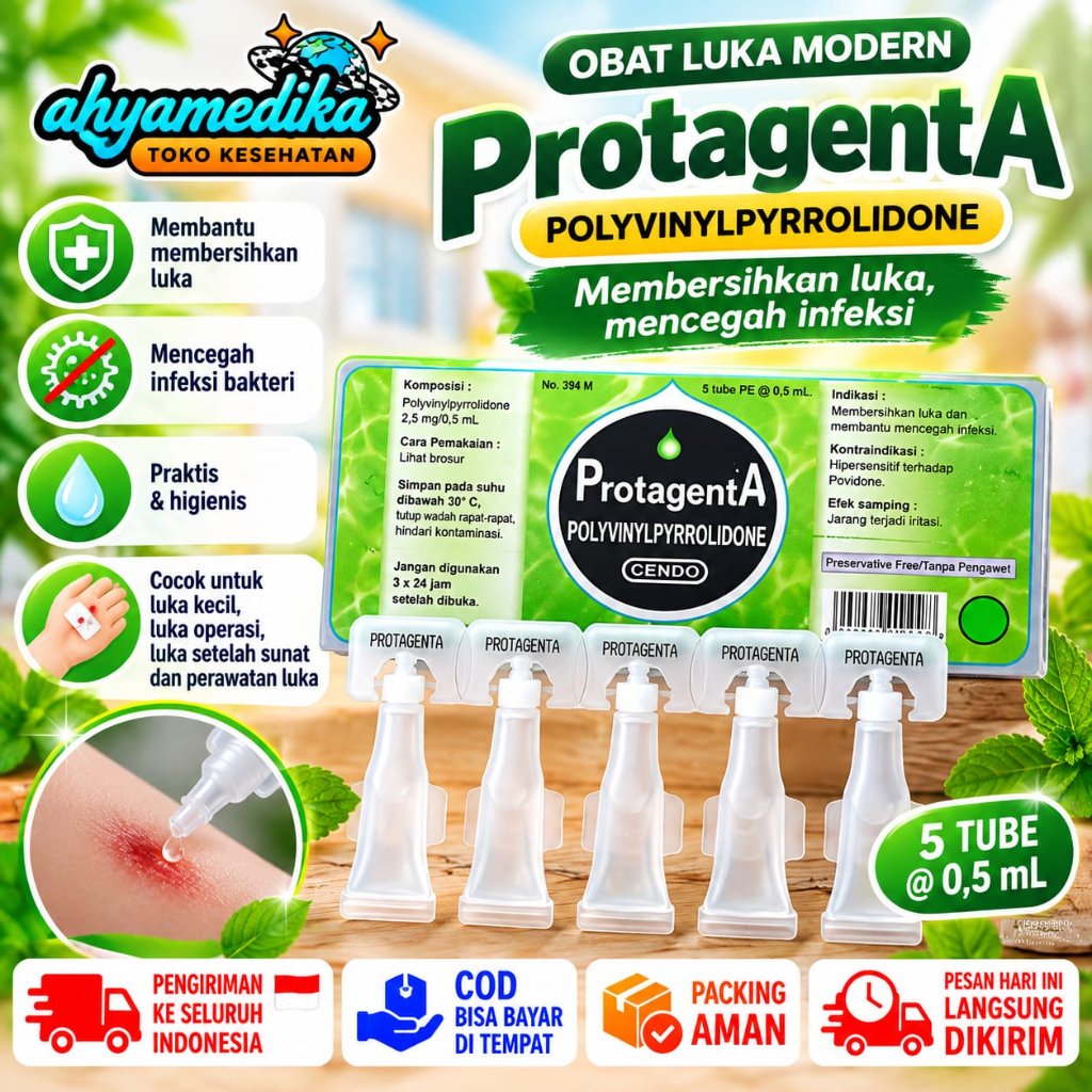 (BISA COD)- Cendo Protagenta MD tetes mata ORIGINALE