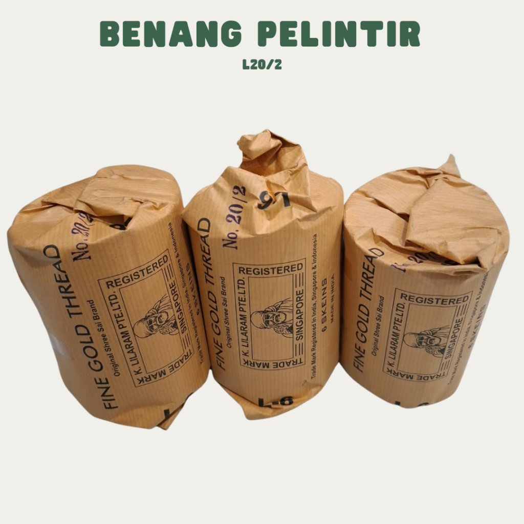 BENANG PELINTIR EMAS ASLI BENANG PELINTIR EMAS TAPIS LAMPUNG L20