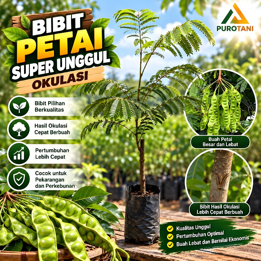 Bibit Pete Petai unggul