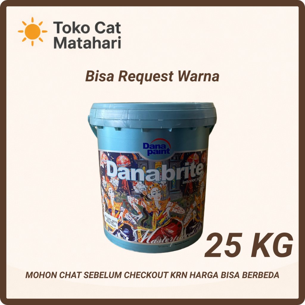 Cat Tembok Danabrite 25 kg Danapaint