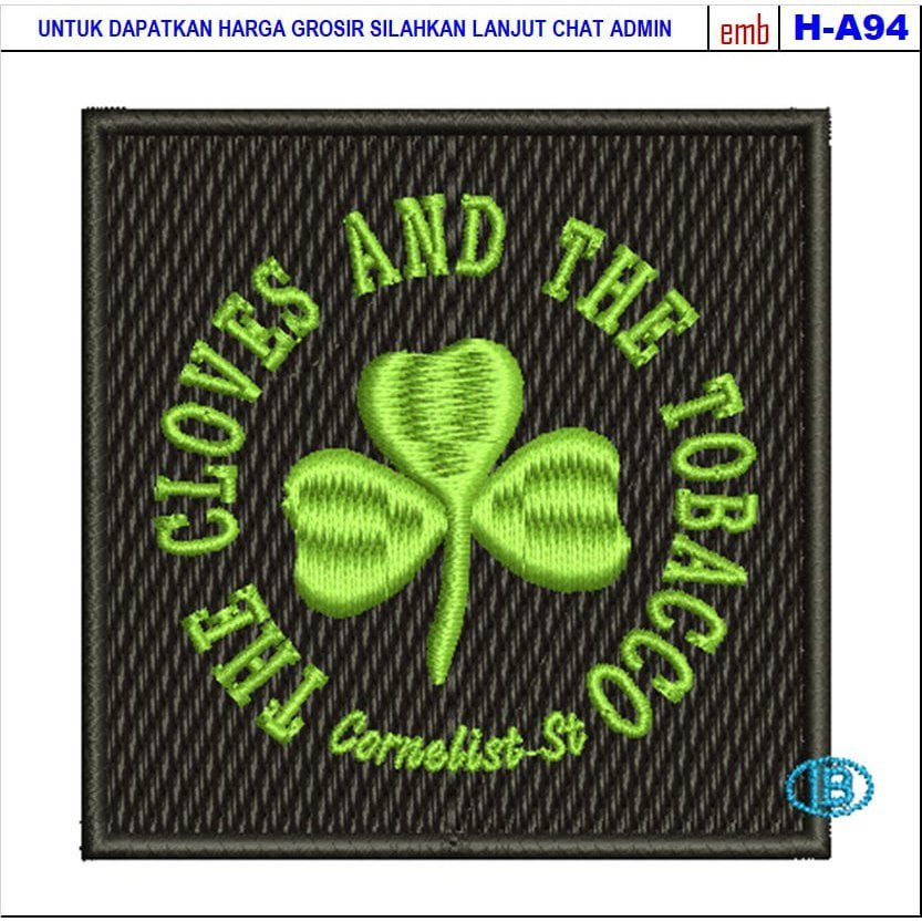 THE CLOVES PATCH BORDIR LOGO