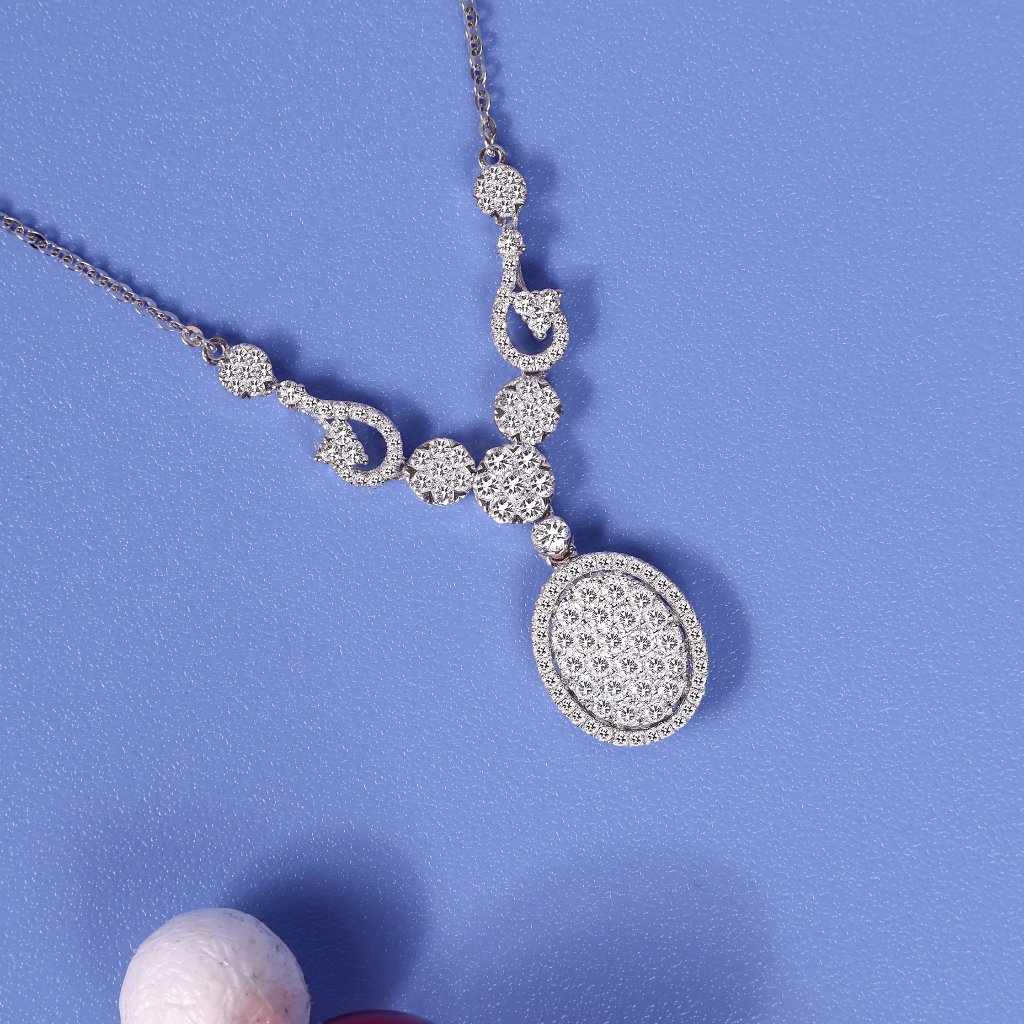 Kalung Berlian Eropa Model Oline Setting - JB Berlian