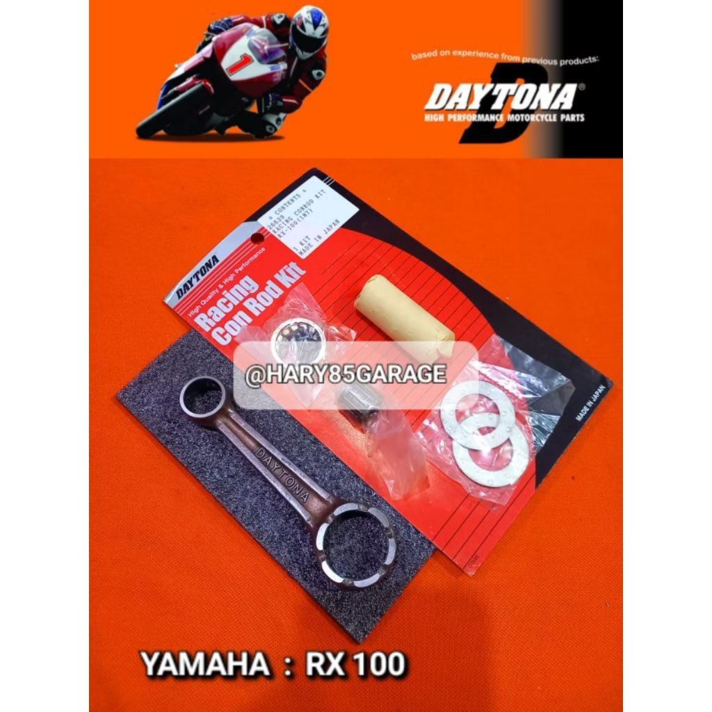 CONROD KIT STANG PISTON DAYTONA YAMAHA RX100 ORIGINAL JAPAN