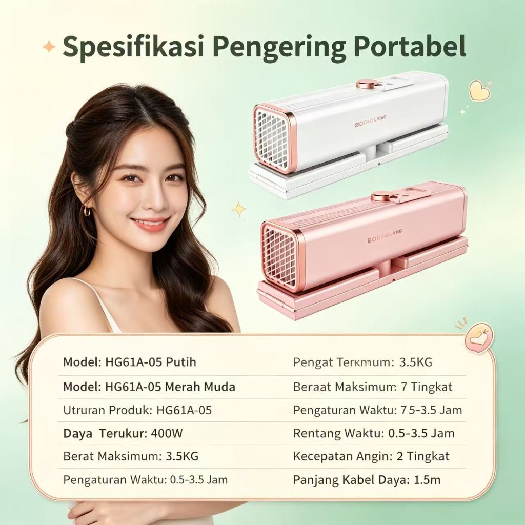 Pengering portable pakaian Pengering baju portable/mesin pengering pakaian portable