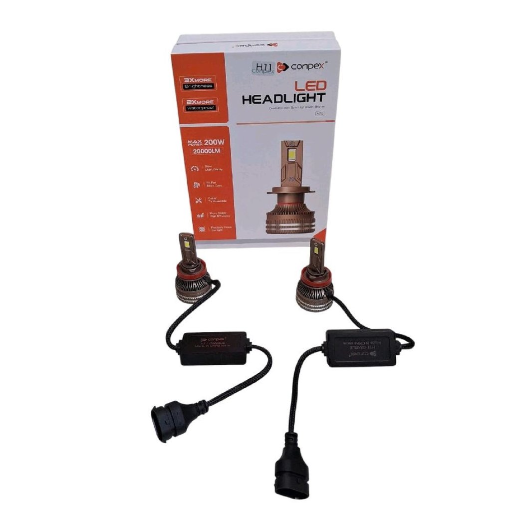 Led headlight H11 conpex M75 led h11 conpex 1 warna 100 watt
