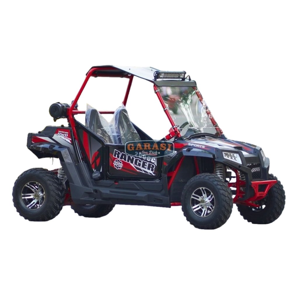 UTV 200 cc MATIC CVT 4X2 BUGGY CAR