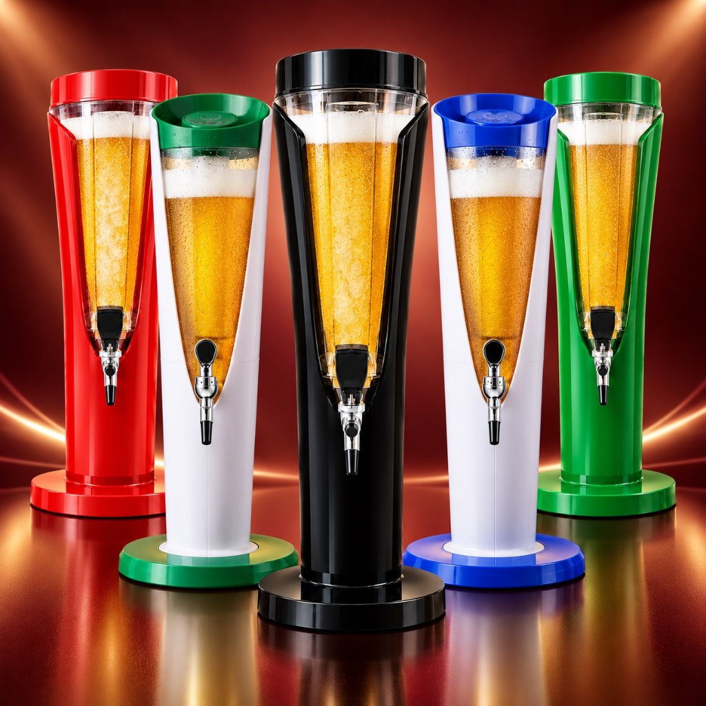 BERGARANSI Premium Luxury Botol Tower Dispenser 3L – Botol Tower Premium Mirip Botol Bir Bintang, He