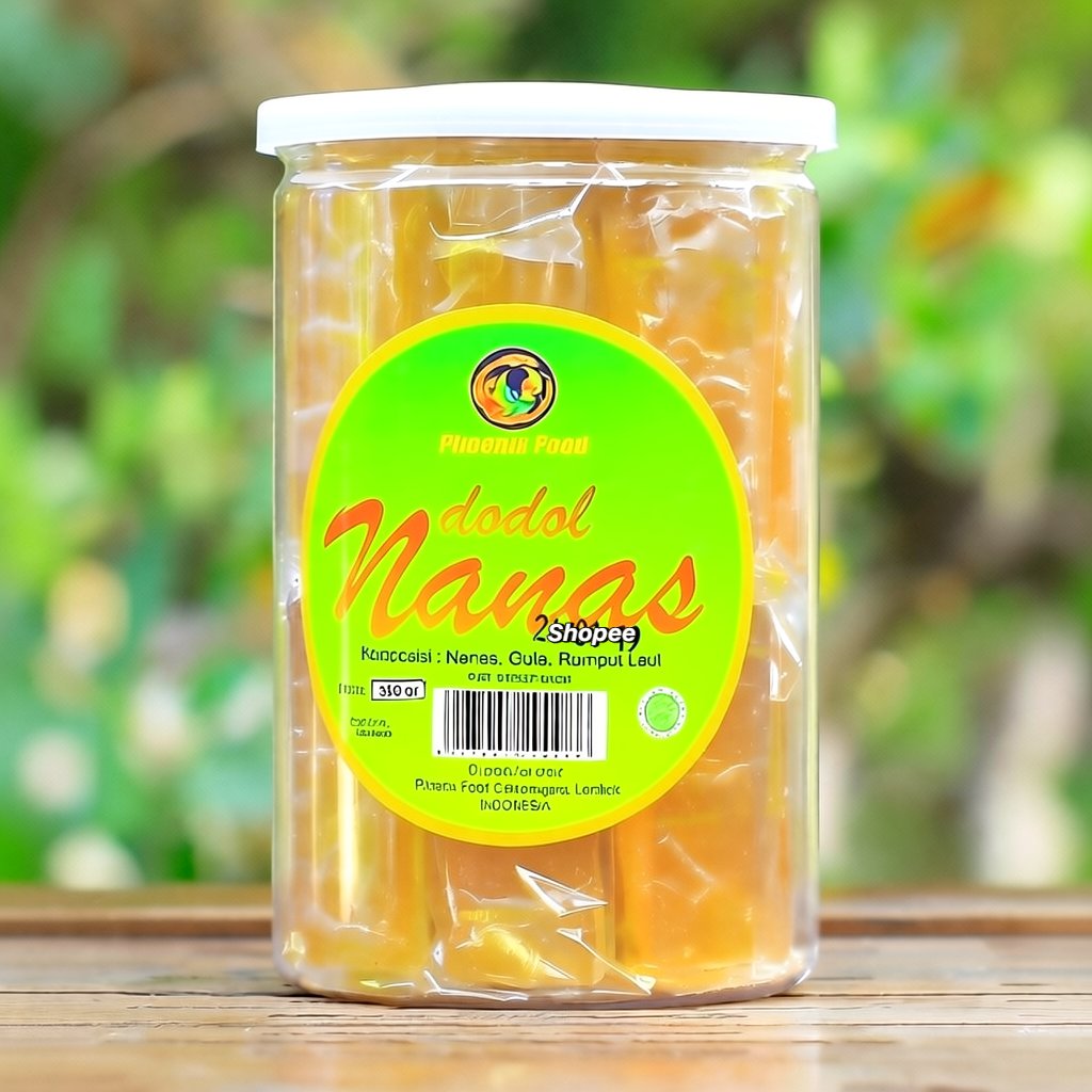 DODOL NANAS TOPLES PET CAN 360 gr