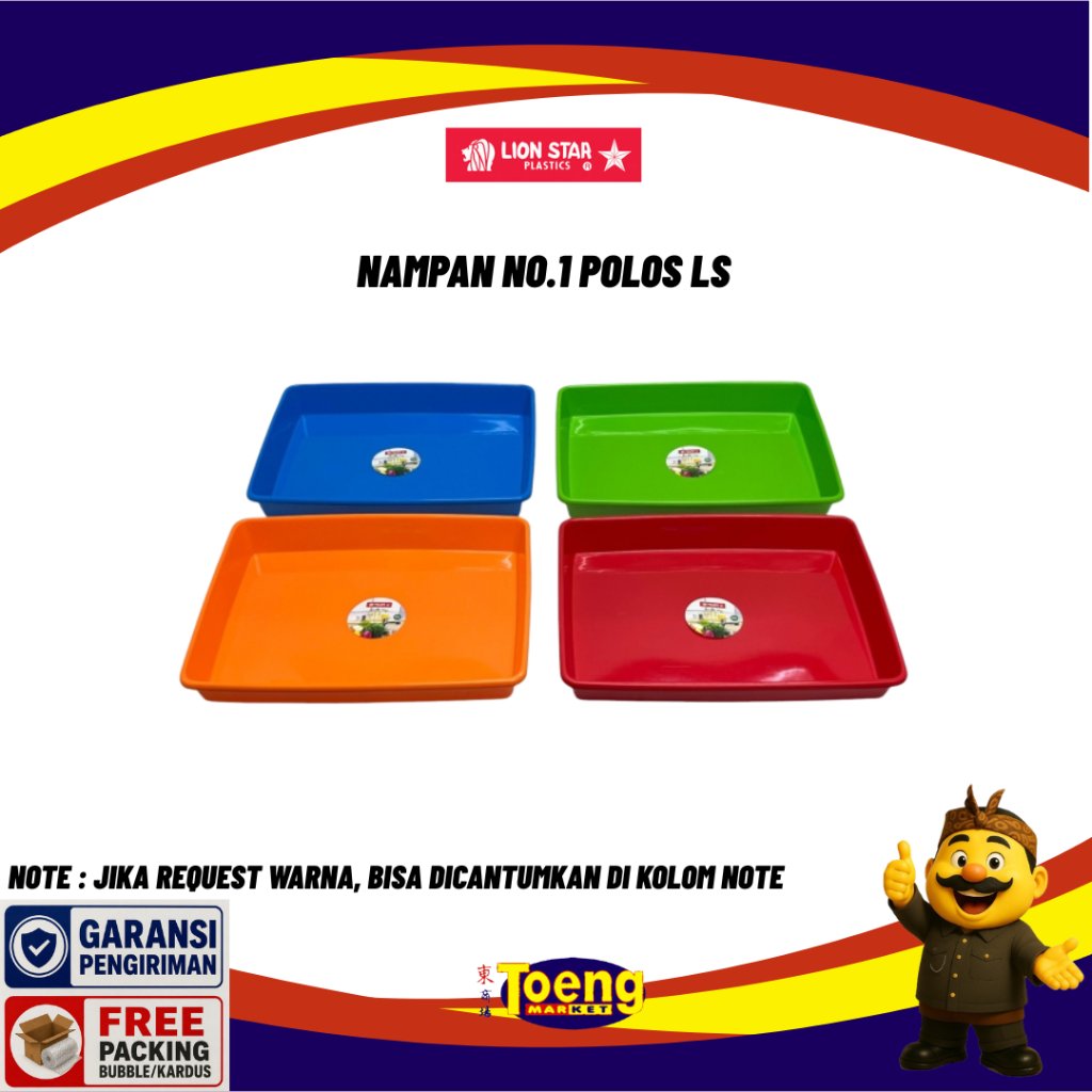 NAMPAN NO.1 POLOS LS / BAKI PLASTIK / NAMPAN PLASTIK LION STAR