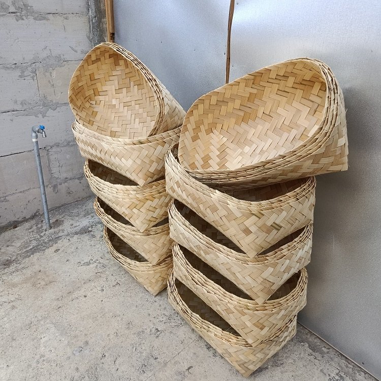 Sepasang Besek Jumbo Persegi Panjang 40x25x15 Besek PSHT Besek Merpati Besek Walet