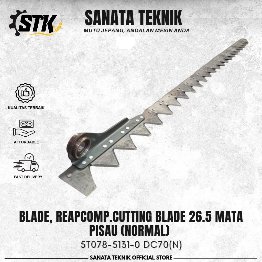 COMP.CUTTING BLADE 26.5 MATA PISAU (NORMAL) / PISAU SET DC-70, DC-70+ / 5T078-5131-0 DC70(N)