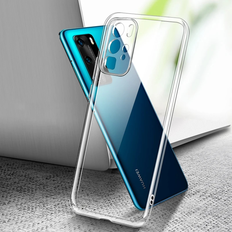 GIANT - CASE COMPATIBLE UNTUK HUAWEI P40 / P40 PRO / P40 PRO+ PLUS SOFTCASE ULTRATHIN TPU CLEAR BACK