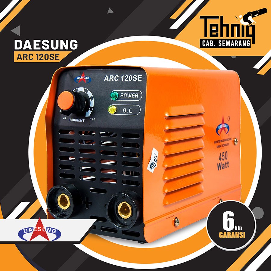 Mesin Las Listrik Trafo Las Welding Machine DAESUNG ARC 120 SE 450 Watt