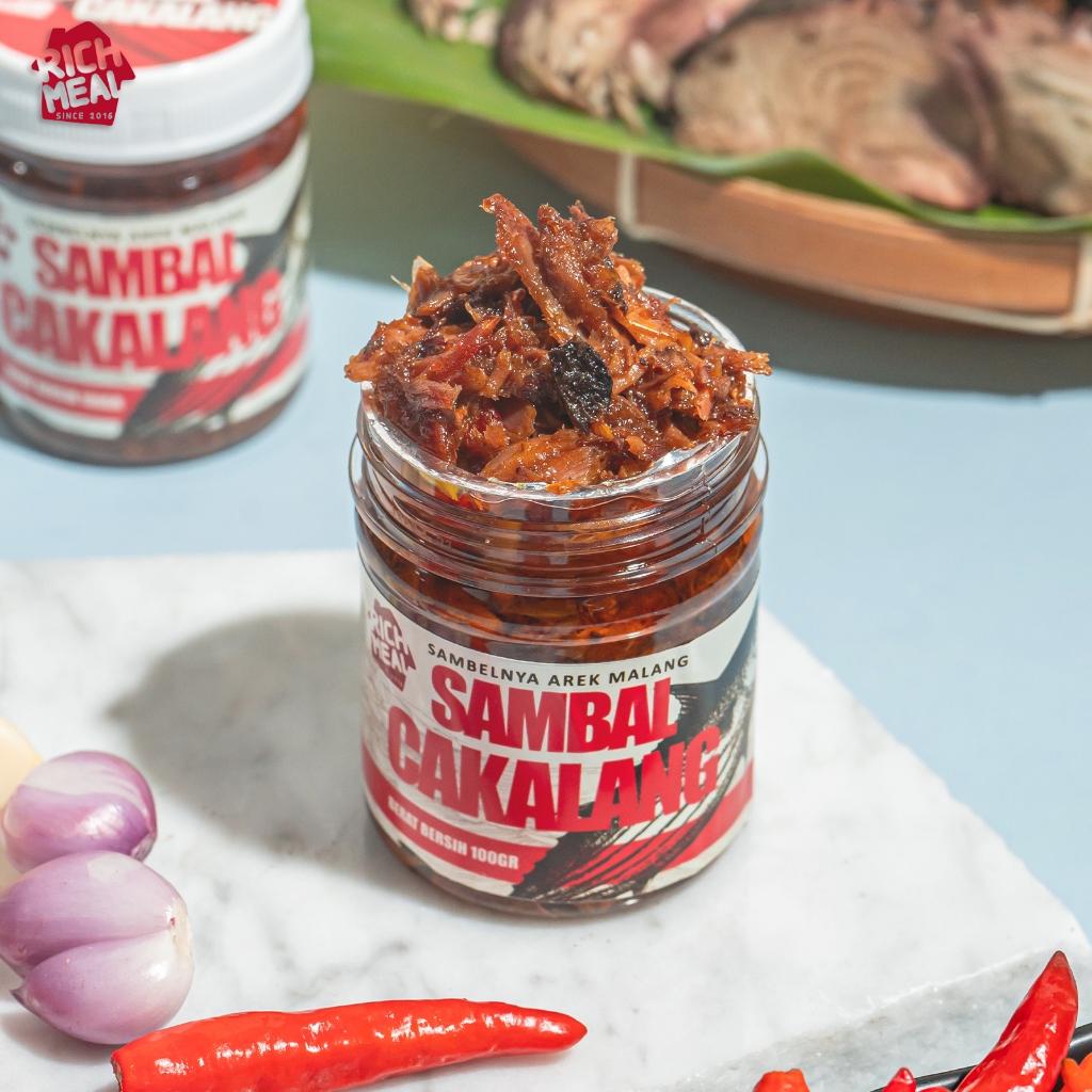 

SAMBAL IKAN CAKALANG / FUFU MANTEP 100GR (TERASI) | SAMBALNYA AREK MALANG