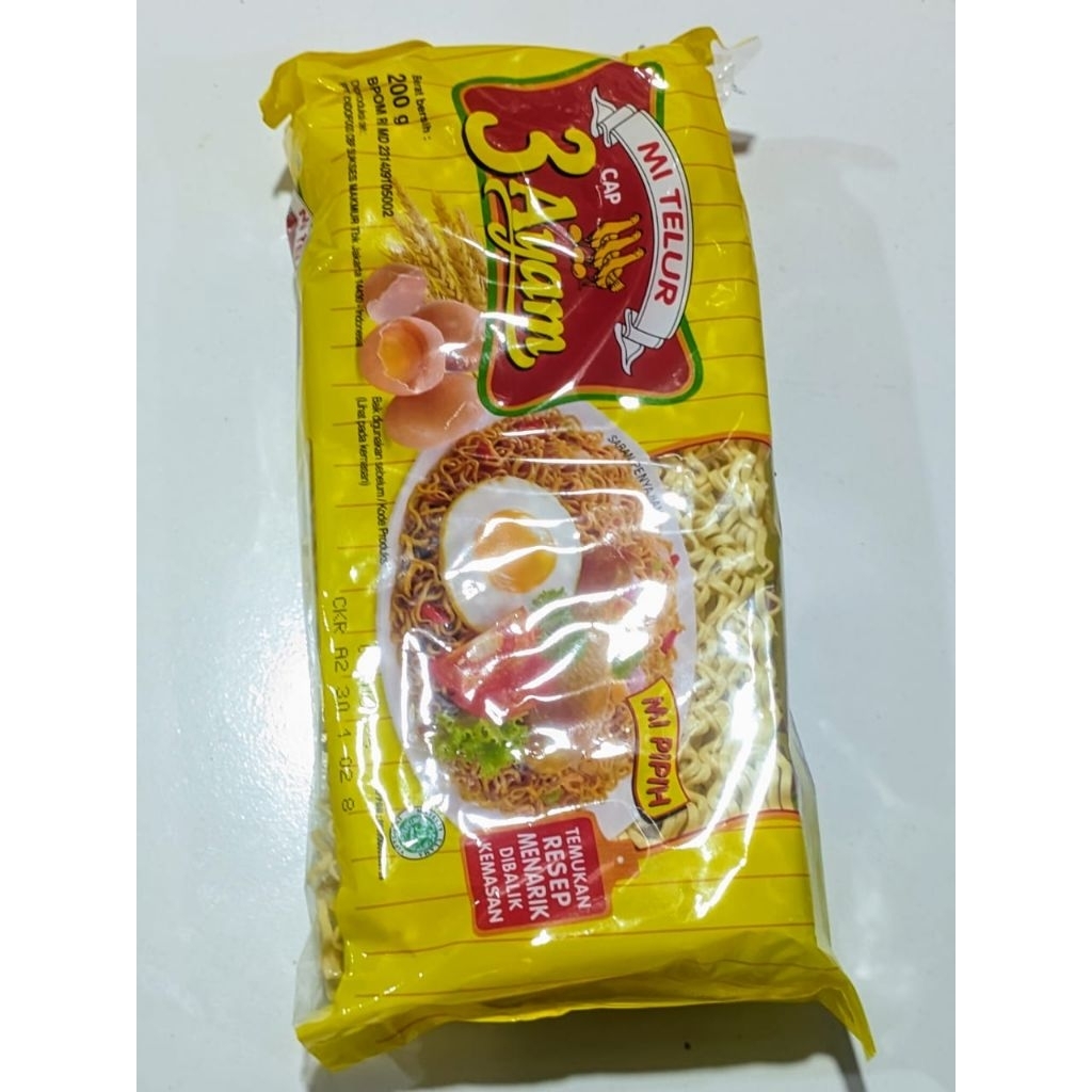 MIE 3 AYAM/TELOR